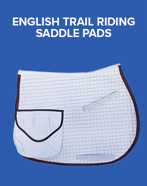 English Trail Riding Saddle Pads